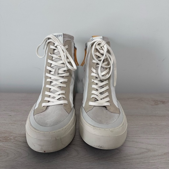 Oncept Lisbon High Top Leather Sneaker - Size 9.5 - Picture 4 of 14